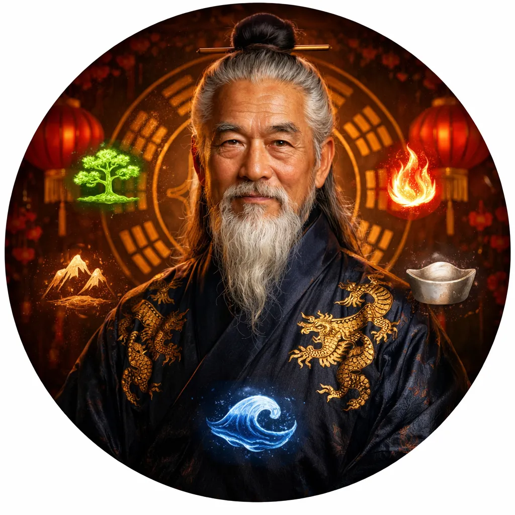 Master Zhang Wu: Avatar del guía espiritual Master Zhang Wu, especialista en Astrología China del Oráculo IA de Cambia Tu Yo.
